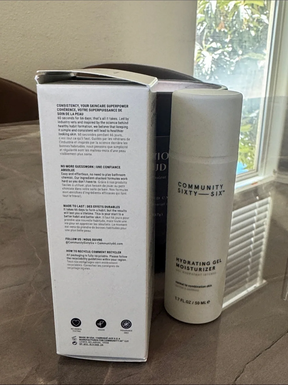 Community Sixty Six Hydrating Gel Moisturizer 1.7 oz